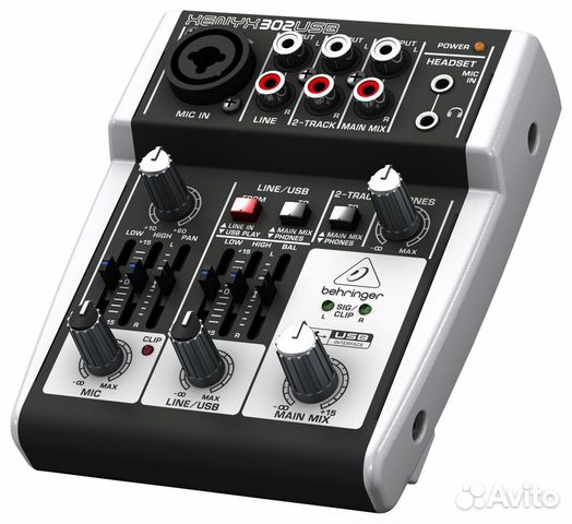 Микшерный пульт Behringer 302USB