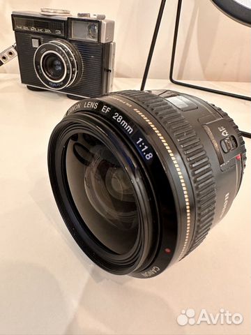 Объектив canon 28mm 1.8