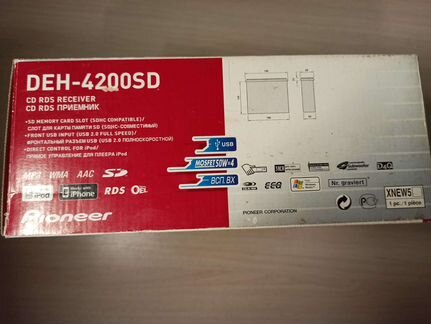 Магнитола Pioneer DEH-4200SD