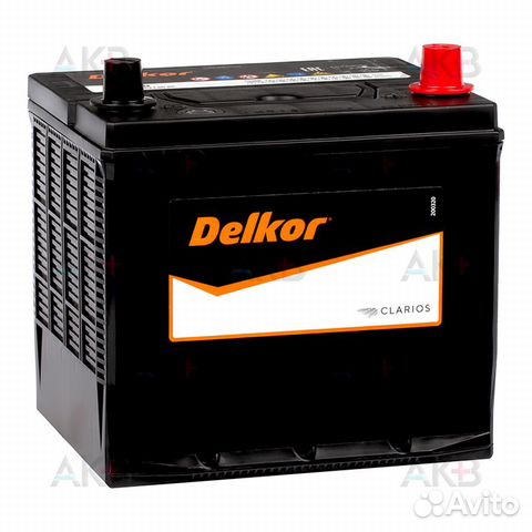 Аккумулятор автомобильный Delkor 26R-550 (60R 550А