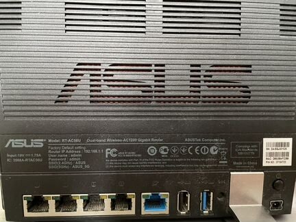 Роутер asus rt ac56u