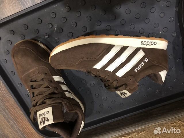 Adidas мужские кроссовки новые замша