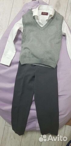 Школьная форма для мальчика 122 128 пакетом