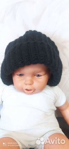 Шапка с подворотом