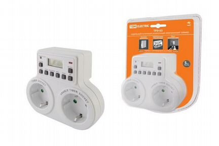 Таймер цифровой TDM 7 дней, 46529