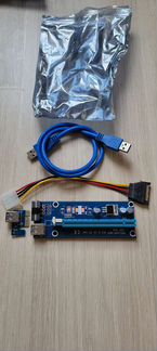 Райзер riser pci-e molex, 006s новые, 20шт