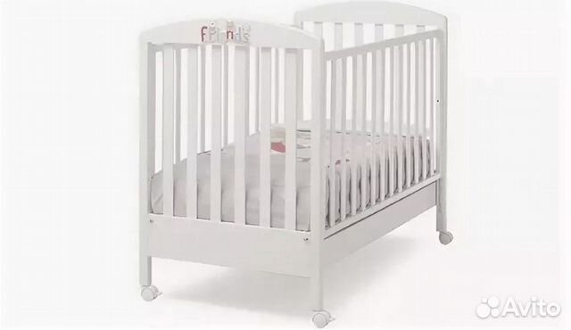 Детская итальянская кроватка Erbesi 65*125+матрас