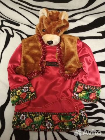 Новогодний костюм медведь