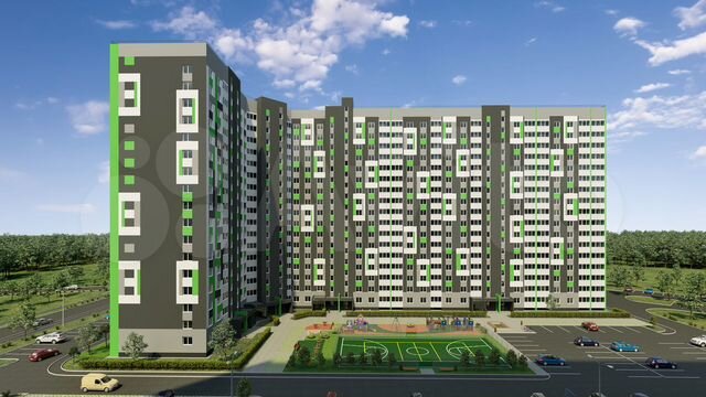 Квартира-студия, 27,4 м², 4/17 эт.