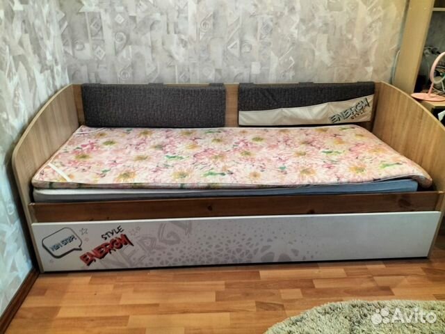 Детская кровать от 3 лет с матрасом бу купить в Тамбове | Личные вещи ...