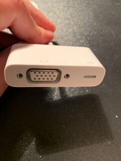 Переходник Apple Lightning to VGA Adapter A1439