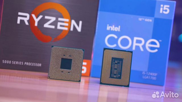 Новые Ryzen 5 7600x Intel i5 12400 / Ryzen 5 5600x
