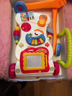 Ходунки каталка happy baby