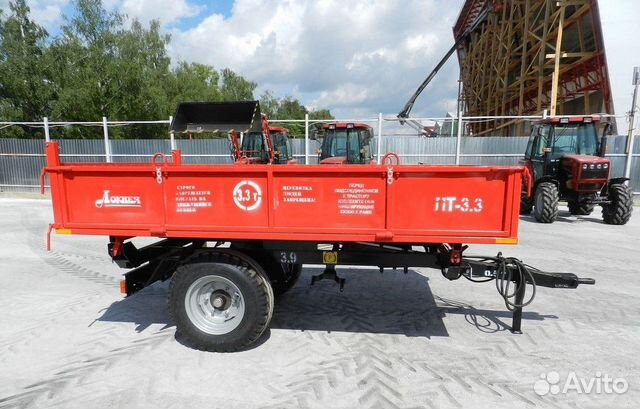 Полуприцеп тракторный Локнея ПТ-3, 2023