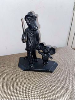 Фигурки СССР солонка-перечница металл