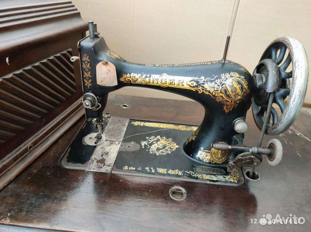 Швейная машинка зингер антикварная