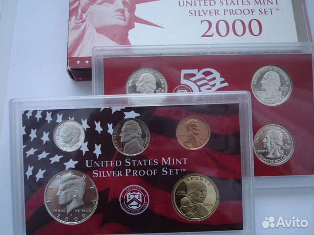 США Годовой набор 2000.10 шт. Двор - S