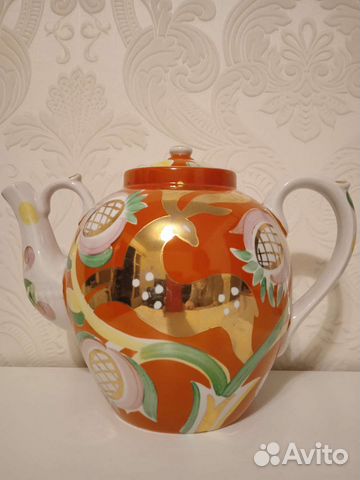 Чайник заварочный фарфоровый СССР