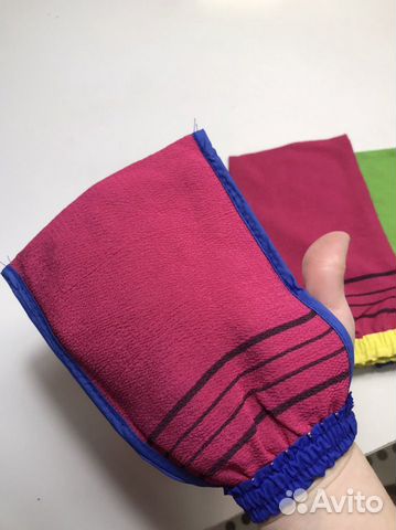 Варежка мочалка для пилинга