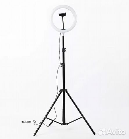 Штатив-стойка 2,1м под селфи-кольцо LED