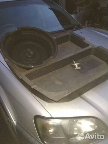 Короб под запаску на Субару Легаси универсал