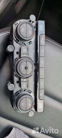 Блок управления климат-контролем с вебастой