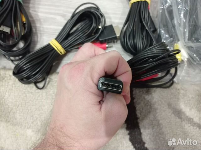 Av кабель для Sony, для Playstation PS2, PS3