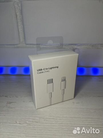 Кабель для iPhone USB-C to Lighting 1m