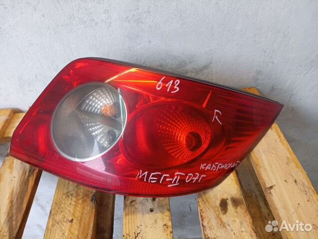 Задний фонарь Renault Megane 2 кабриолет