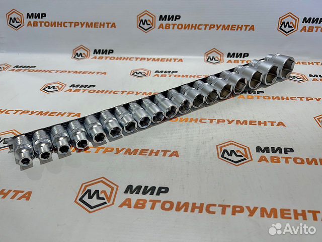 Набор головок шестигранных 1/2