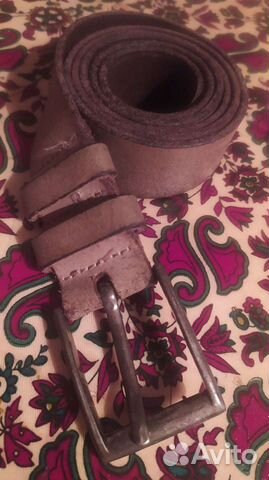 Ремень кожаный винтаж mexx