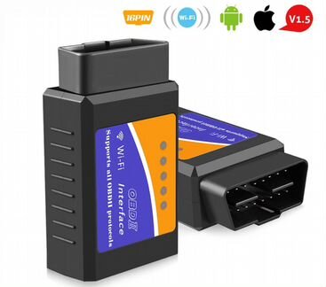 Сканер диагностический ELM 327 OBD, WI-FI