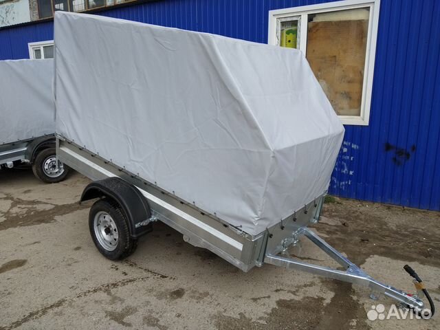 Прицеп оцинк. 2,5*1,3 с тентом 1,5м от пфс