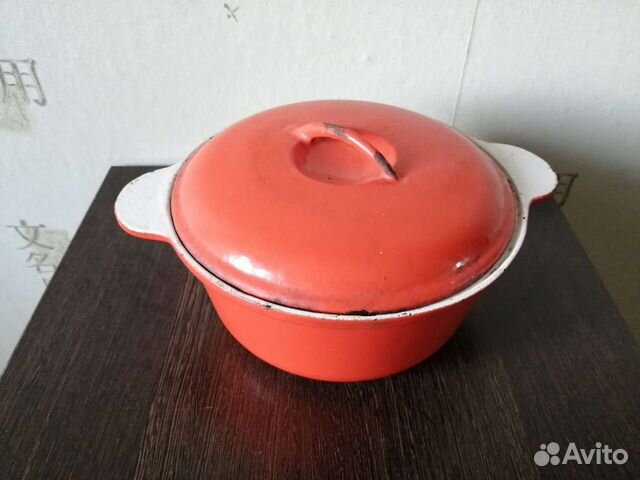 Кастрюля чугунная эмалированная купить в Калуге | Товары для дома и ...