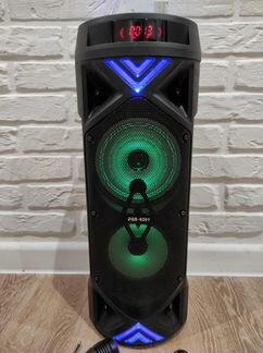 Блютуз колонка с караоке