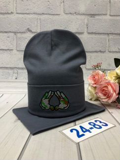 Комплект шапка и снуд