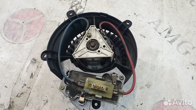 Мотор печки в сборе на Mercedes-Benz W202