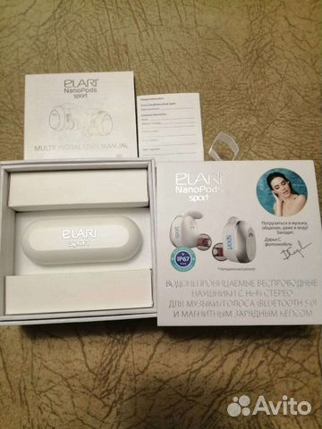 Наушники elari NanoPods Sport новые