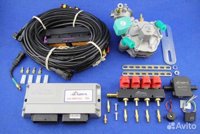 Гбо 4 поколения Аляска новое с установкой. Кредит