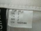 Джинсы белые H&M размер 34 объявление продам