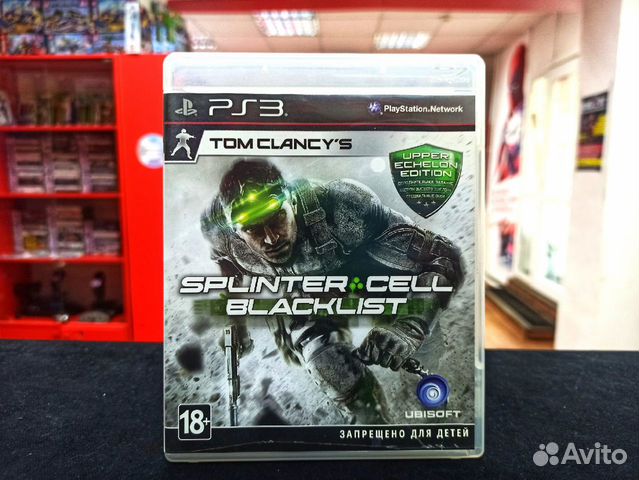 Диск PS3 Tom Clancys Splinter Cell Blacklist