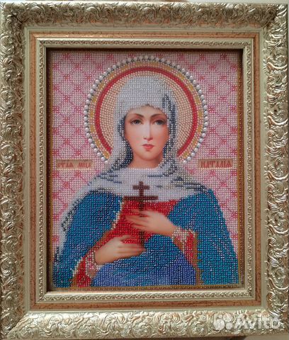 Иконы вышитые бисером