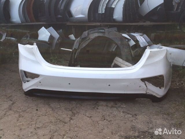 Задний бампер на Kia cerato 4 86611-M6000