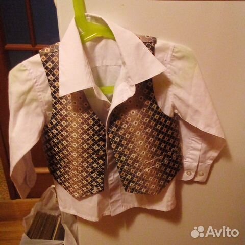 Жилетка+рубашка