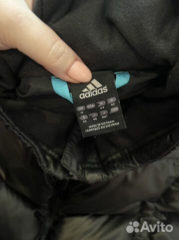 Куртка зимняя бомбер adidas