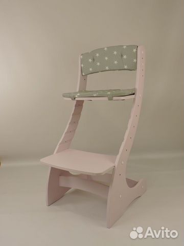 Детский растущий стульчик(шлиф, нешлиф, окраш) N42