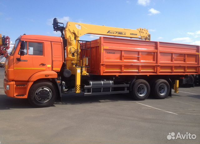 КамАЗ 65115 с КМУ, 2023