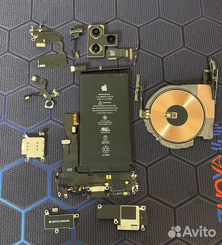 Шлейфа, батарея, антенны, камера iPhone 12-12 Pro