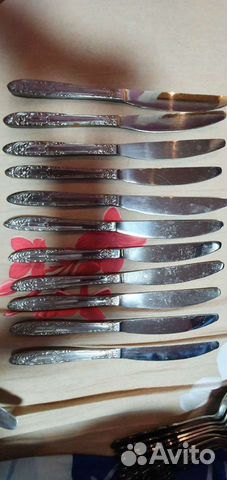 Столовые приборы ссср, мельхиор, мнц