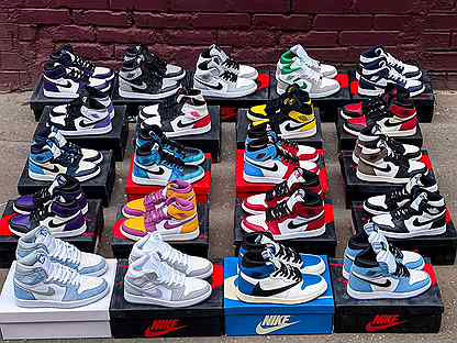 Nike Air Jordan 1 Mid,High (Оригинальное качество)